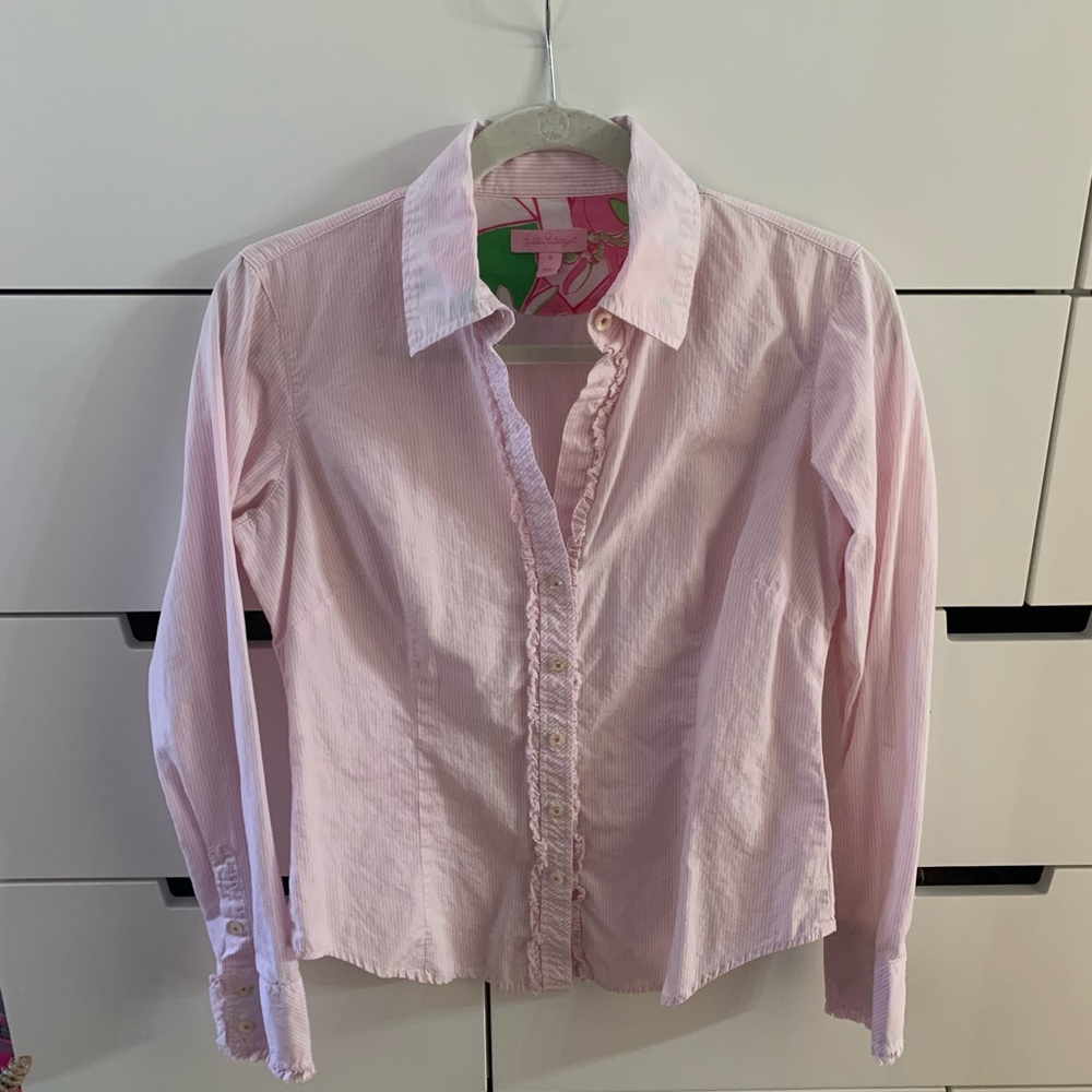 Lilly Pulitzer long sleeve button down
